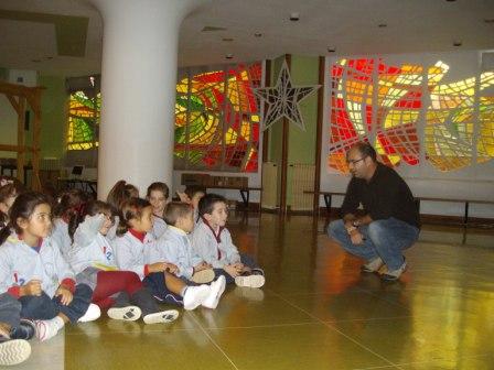 Charla de oceanografía en Infantil
